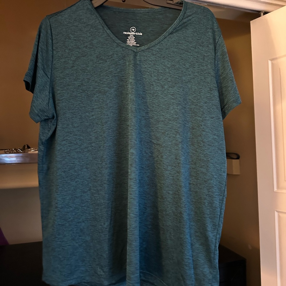 Essentials Women’s Teal Short Sleeve Tee